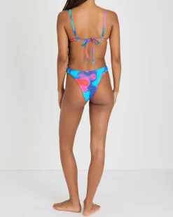 Rio Shirred High Cut Bikini Bottom