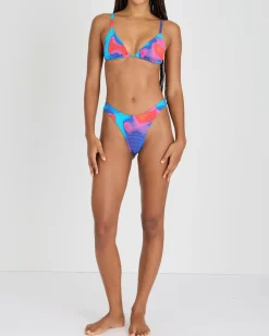 Rio Shirred Triangle Bikini Top