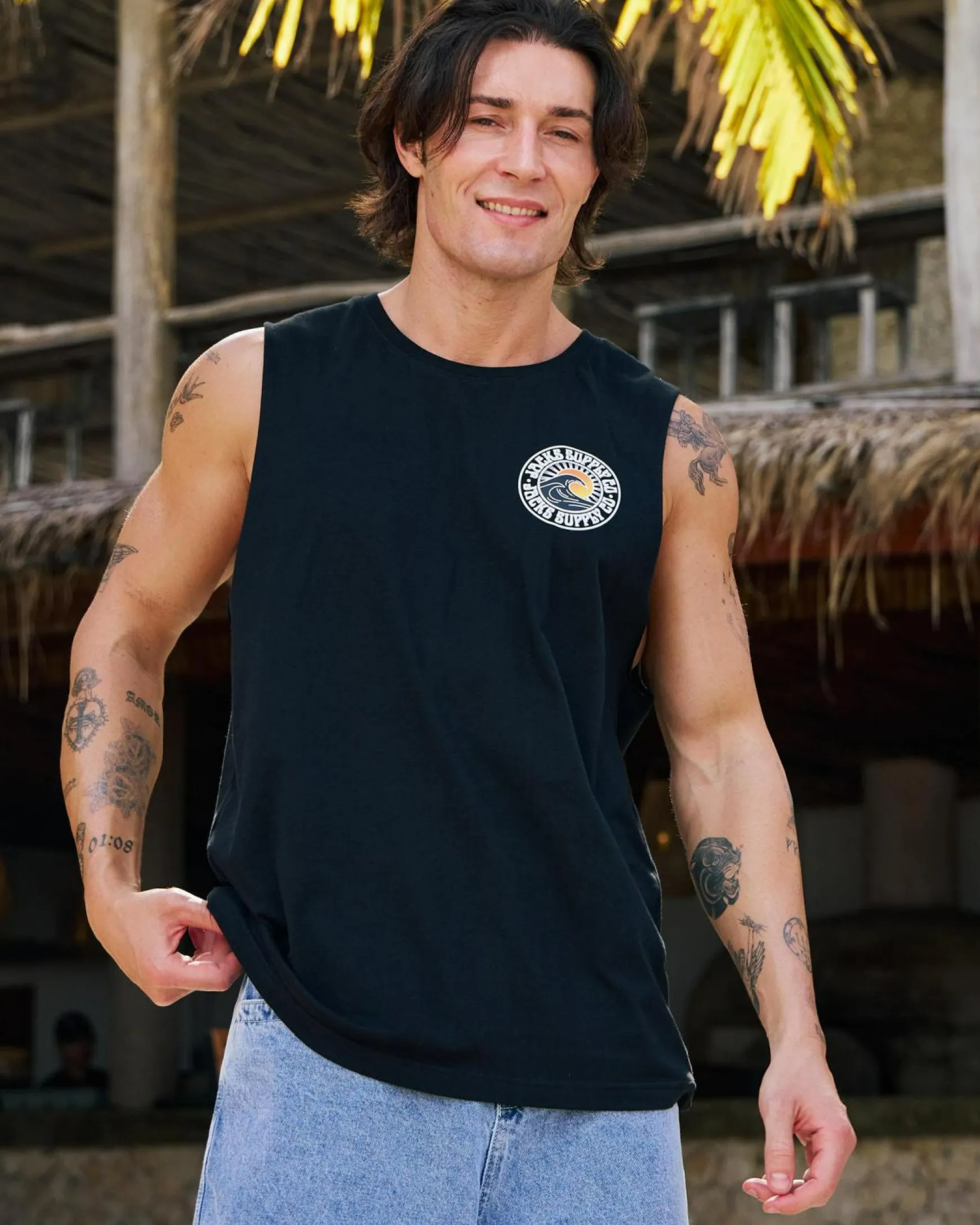 Rising Sun Muscle Tank