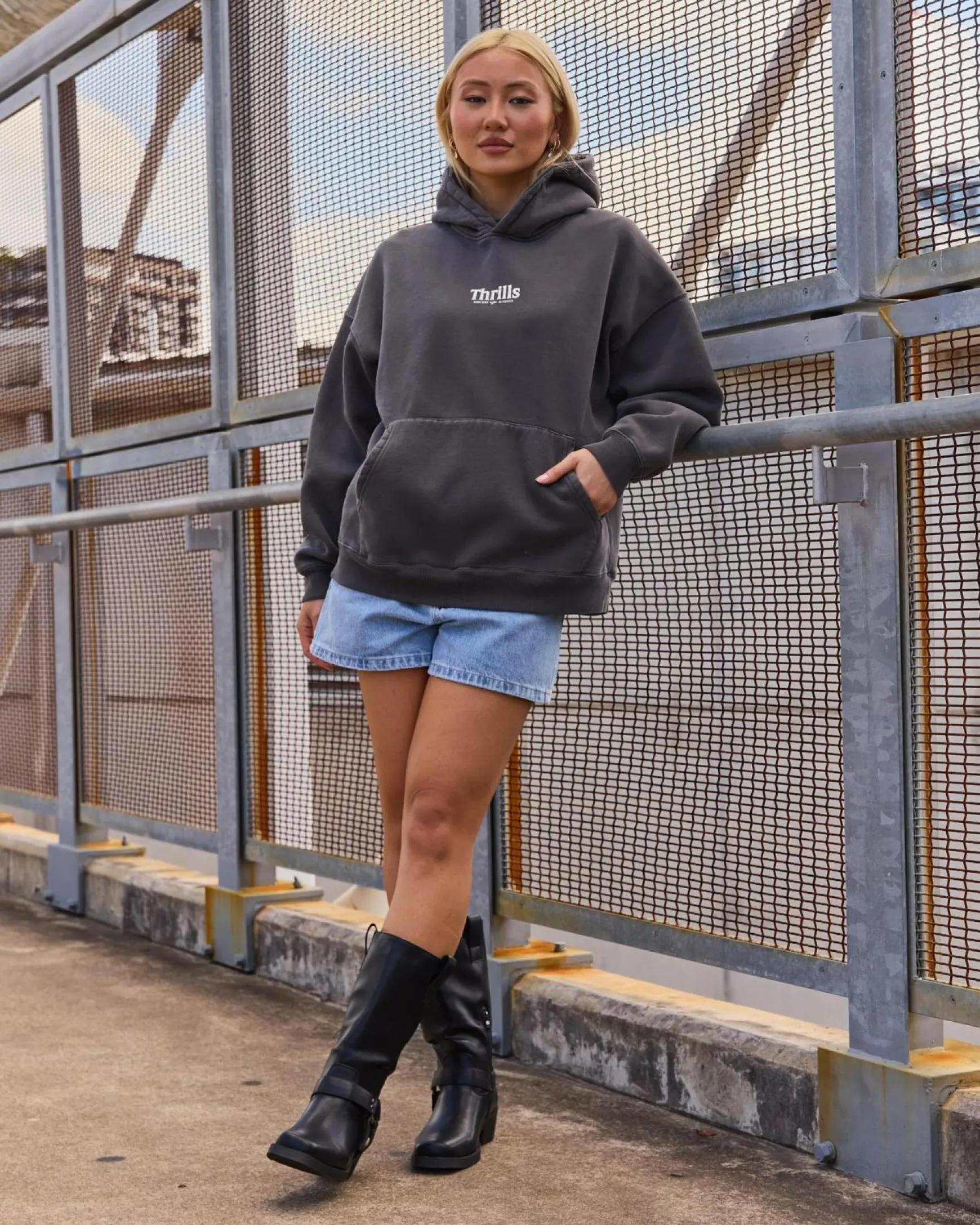 Road To Paradise Cocoon Hoodie