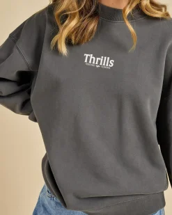 Road To Paradise Cocoon Panel Crew Sweatshirt