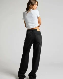 Rocker Straight Leg Jeans