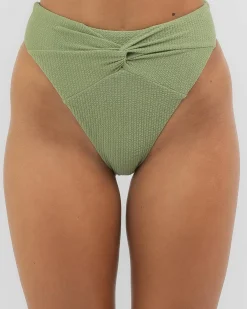 Rockford Twist High Waist Bikini Bottom
