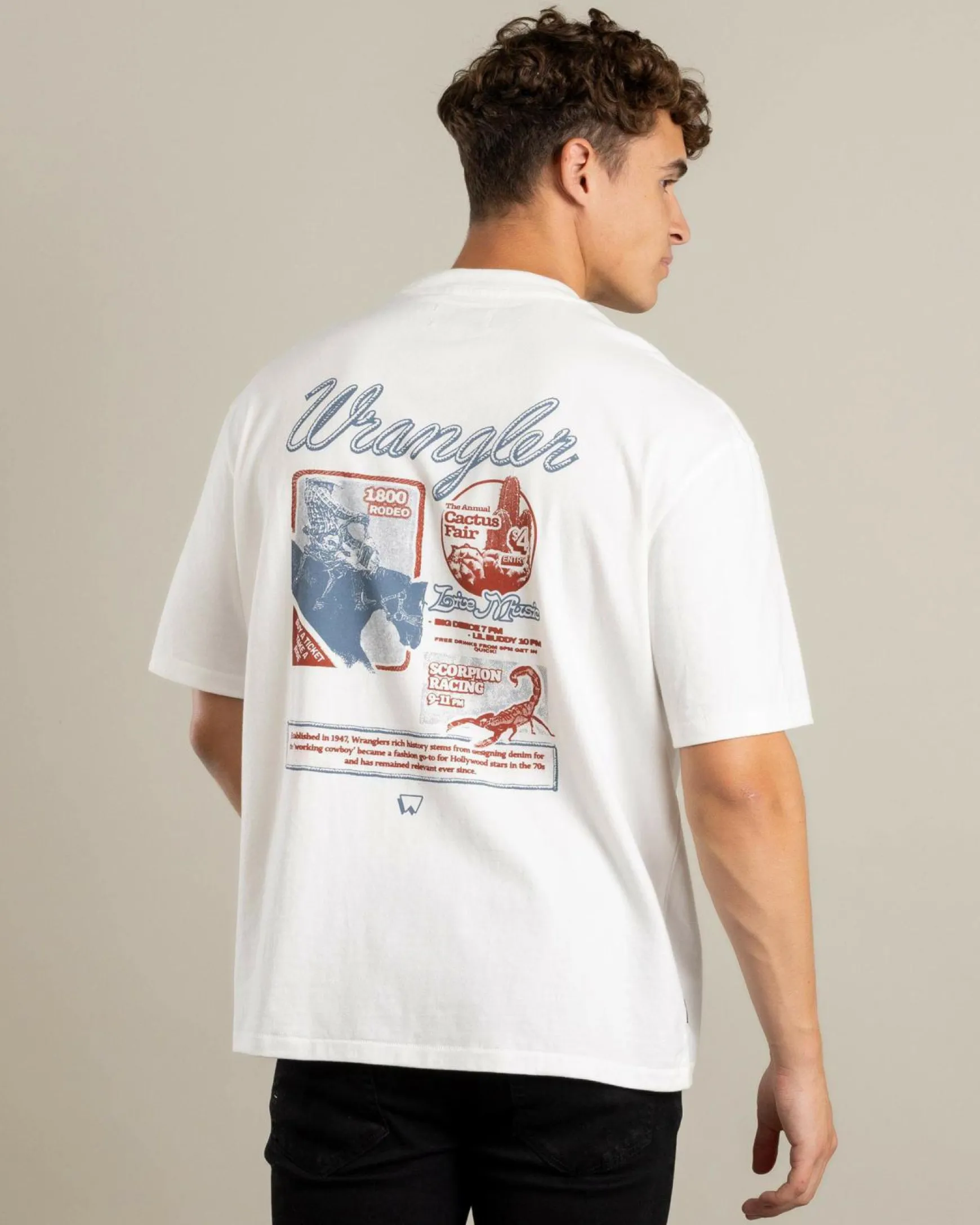 1800-Rodeo Slacker T-Shirt