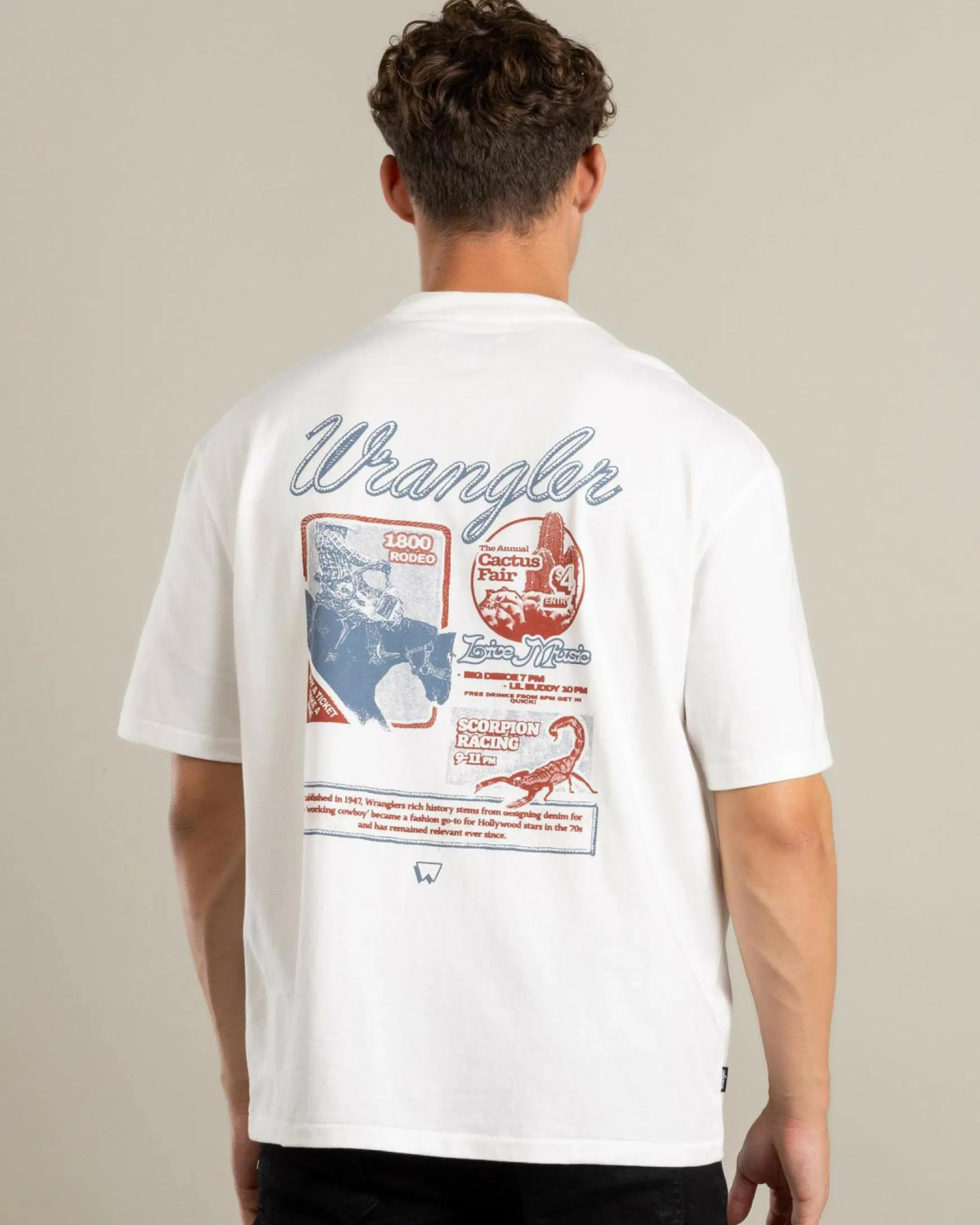 1800-Rodeo Slacker T-Shirt