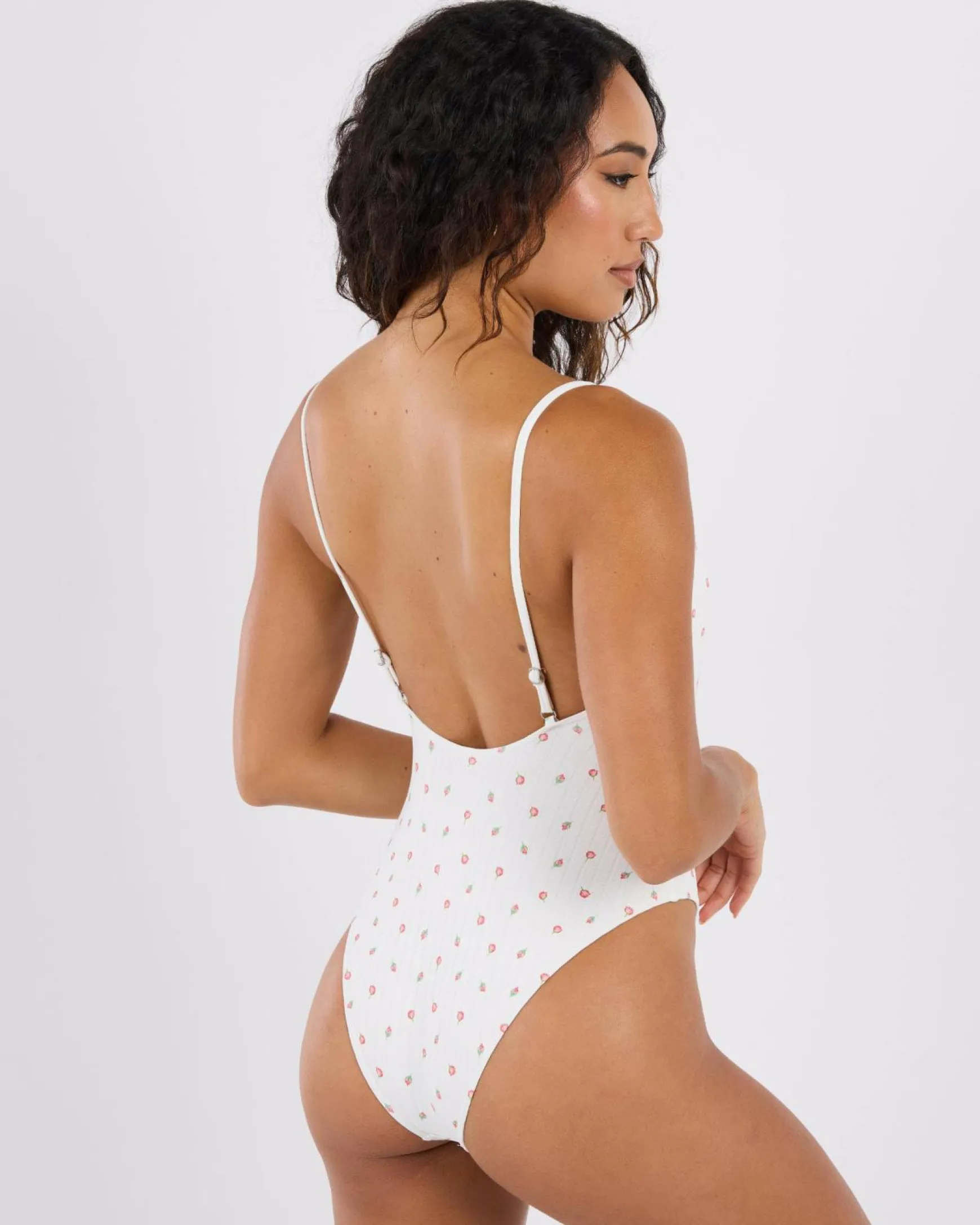 Rose Bud One Piece Swimsuit
