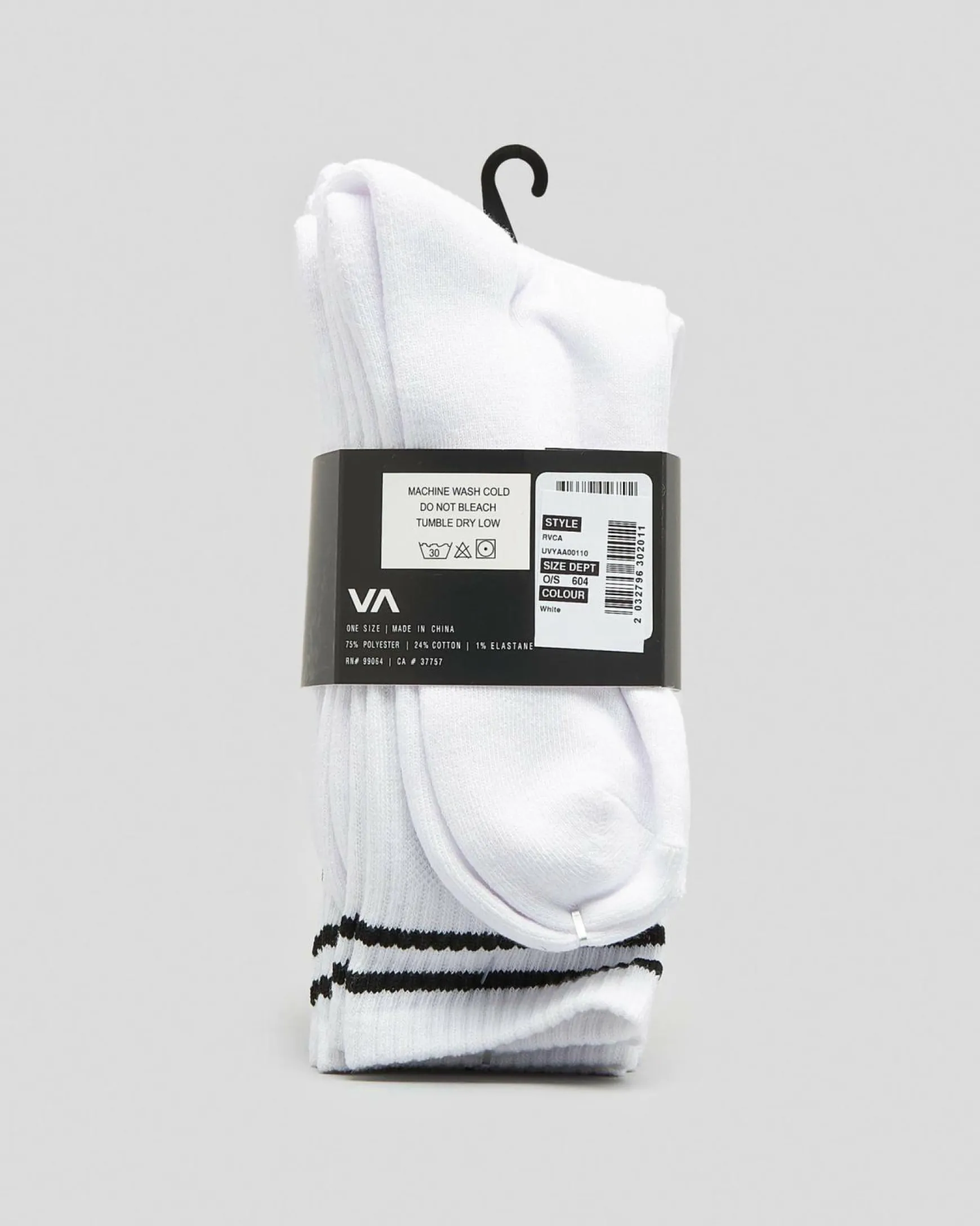 RVCA Union III Socks 5 Pack