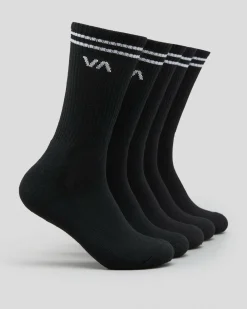 RVCA Union III Socks 5 Pack