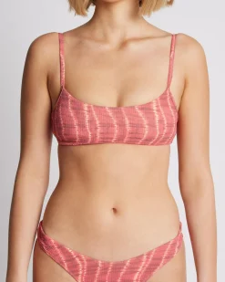 Sahara Tie Dye Crop Bikini Top