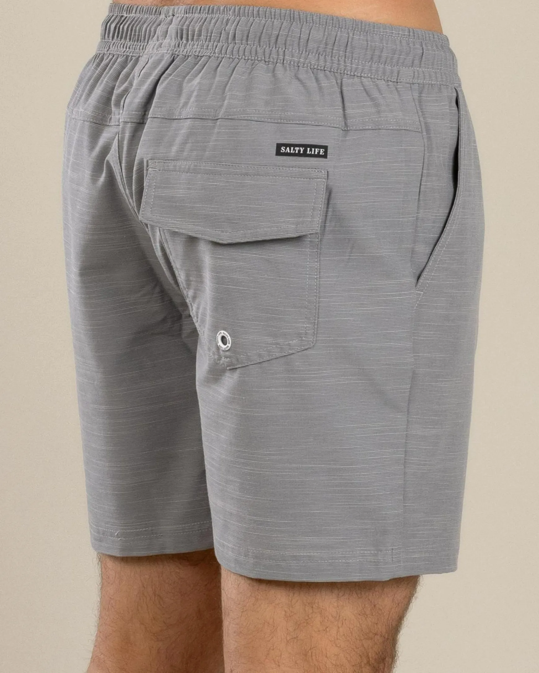 Sail Elastic Waist Shorts