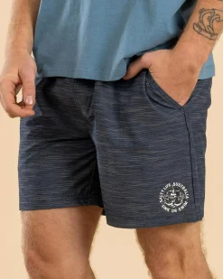Sail Elastic Waist Shorts