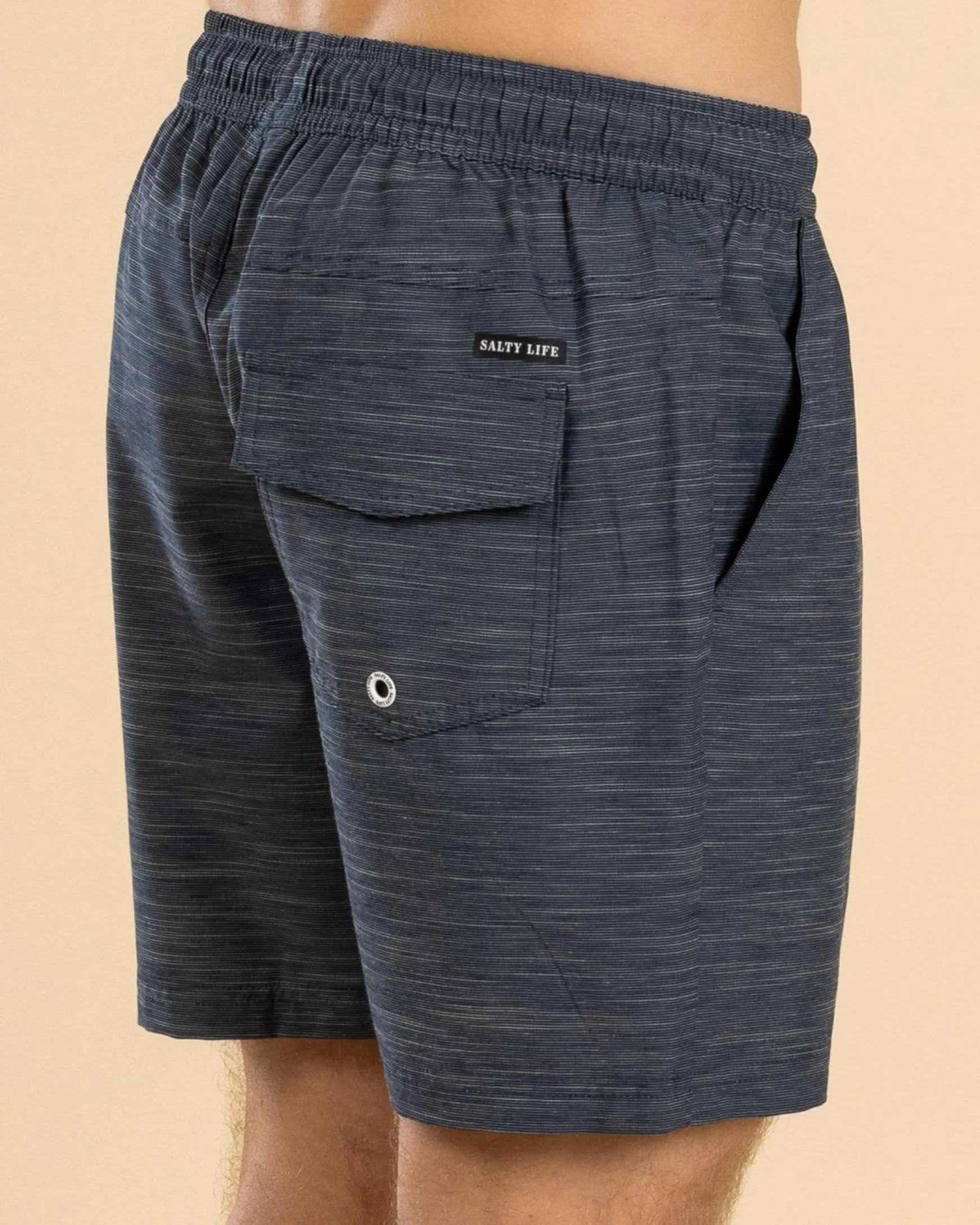 Sail Elastic Waist Shorts