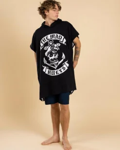 Sailor Anchor Hooded Towel