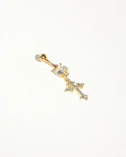 Santiago Cross Belly Ring