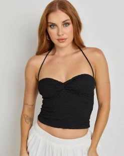 Saski Halter Top