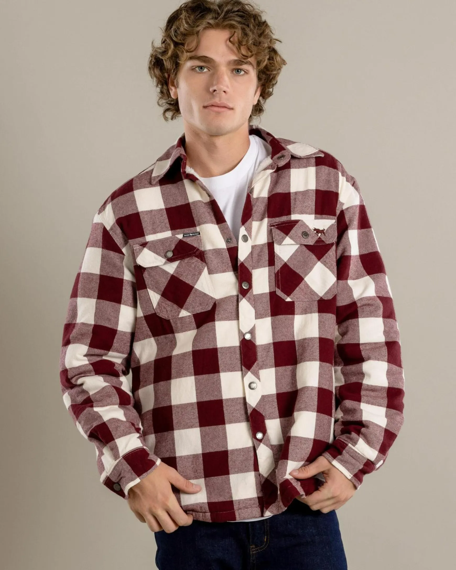 Sawyer Sherpa Flannel Jacket