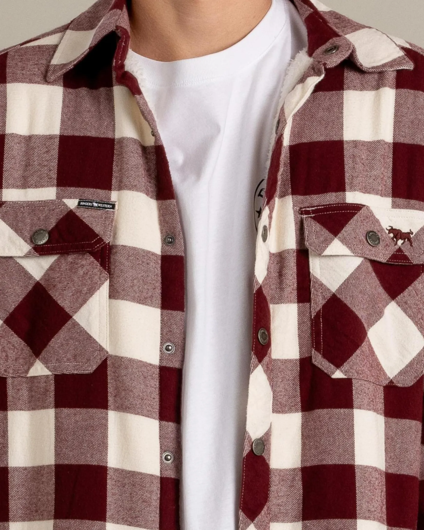 Sawyer Sherpa Flannel Jacket