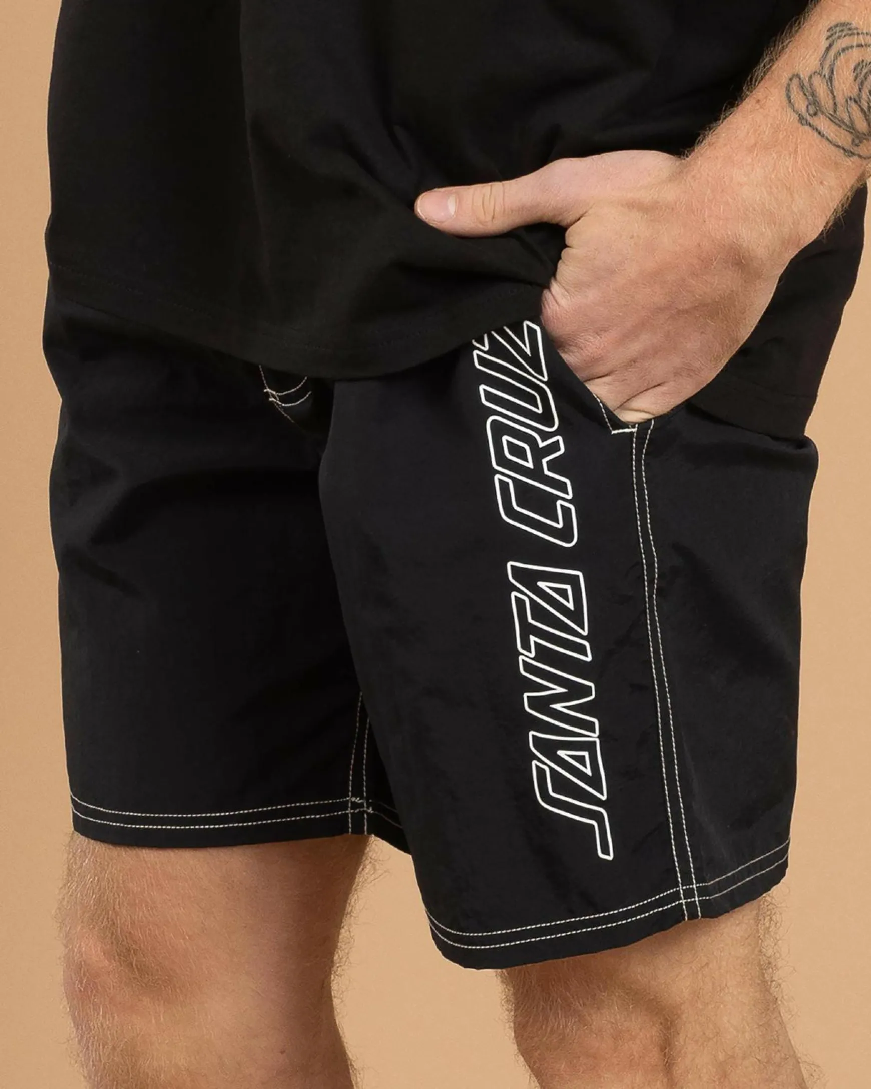 SC Hollow Strip Shorts