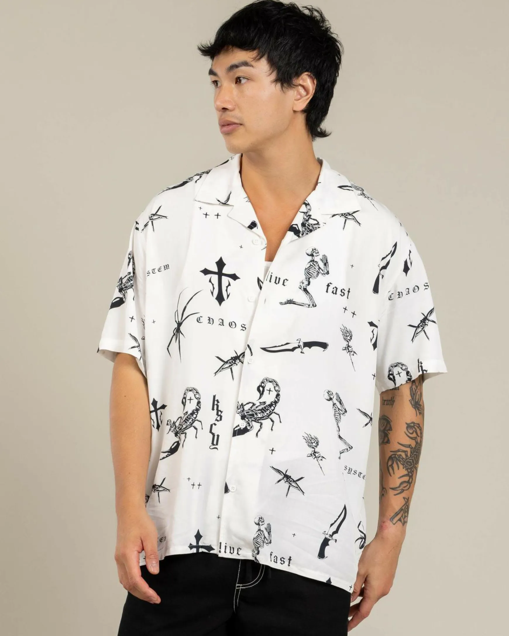 Scatter Resort Short Sleeve Shirt