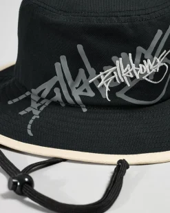 Script Boonie Wide Brim Hat