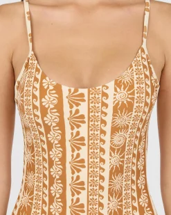 Seafarer Tie Back Minimal One Piece Swimsuit
