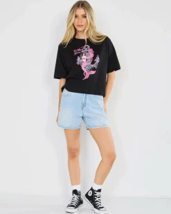 Seahorse Anchor Boxy T-Shirt