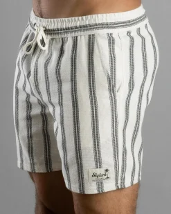 Sharp Elastic Waist Shorts