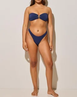 Shell Bandeau Bikini Top