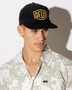 Shield Cord Snapback Cap