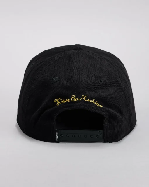 Shield Cord Snapback Cap