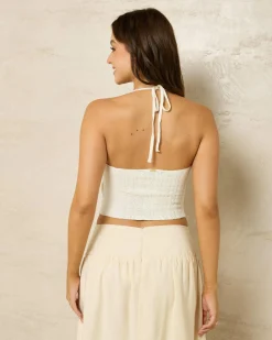 Shiloh Crochet Halter Top