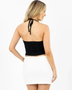 Shiloh Crochet Halter Top