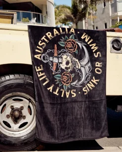 Sink Or Swim Beach Towel