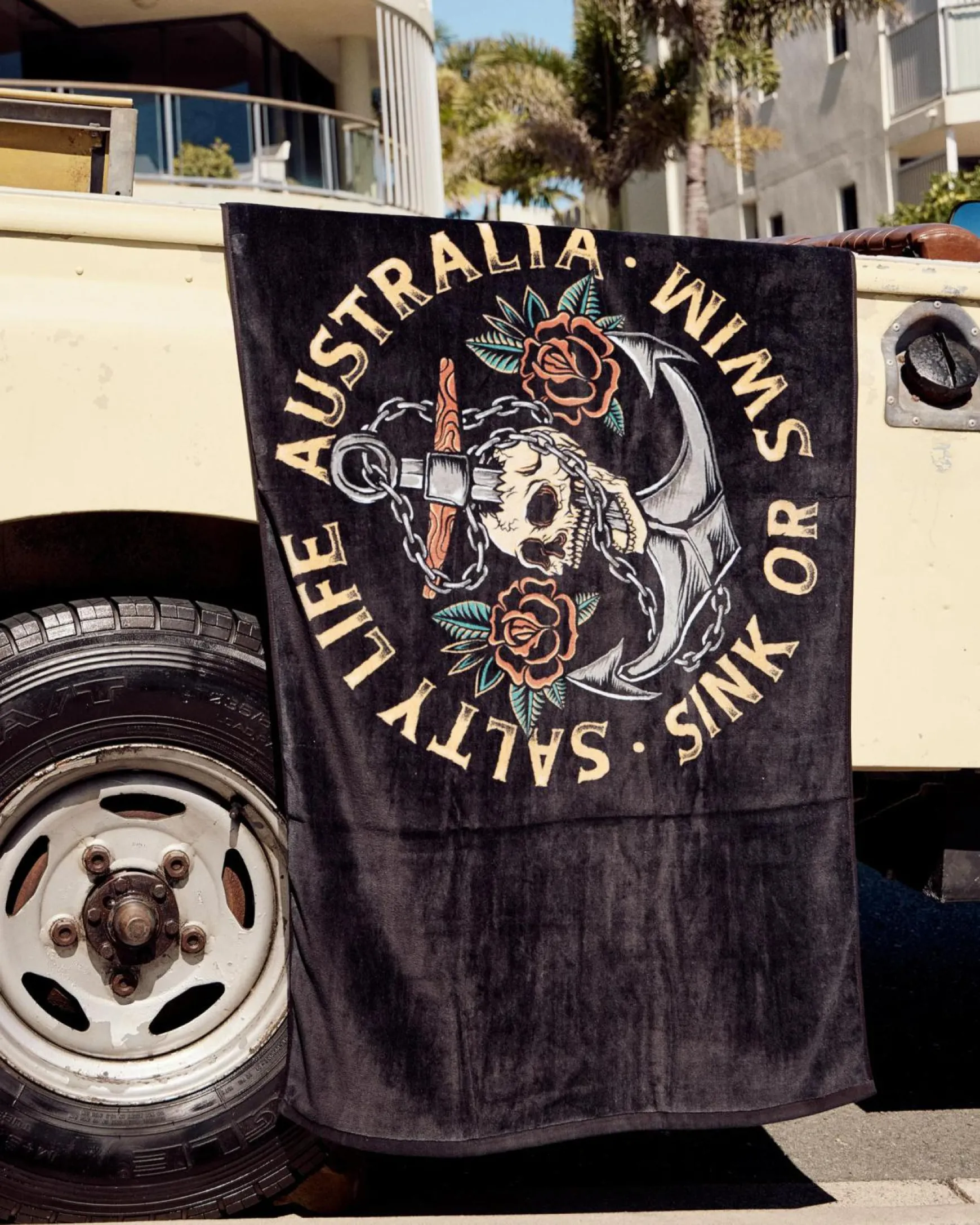 Sink Or Swim Beach Towel