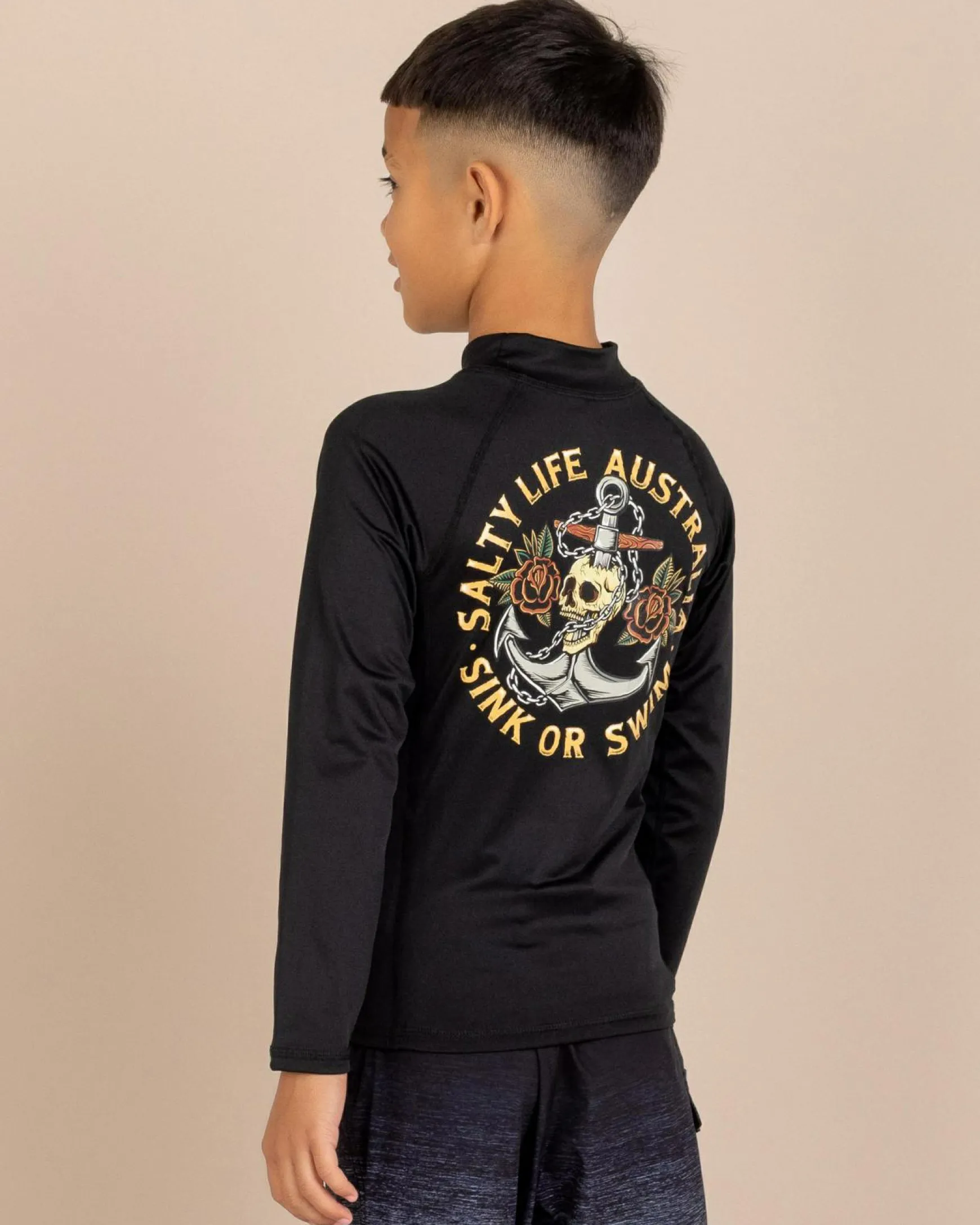 Sink Or Swim Long Sleeve Rash Vest