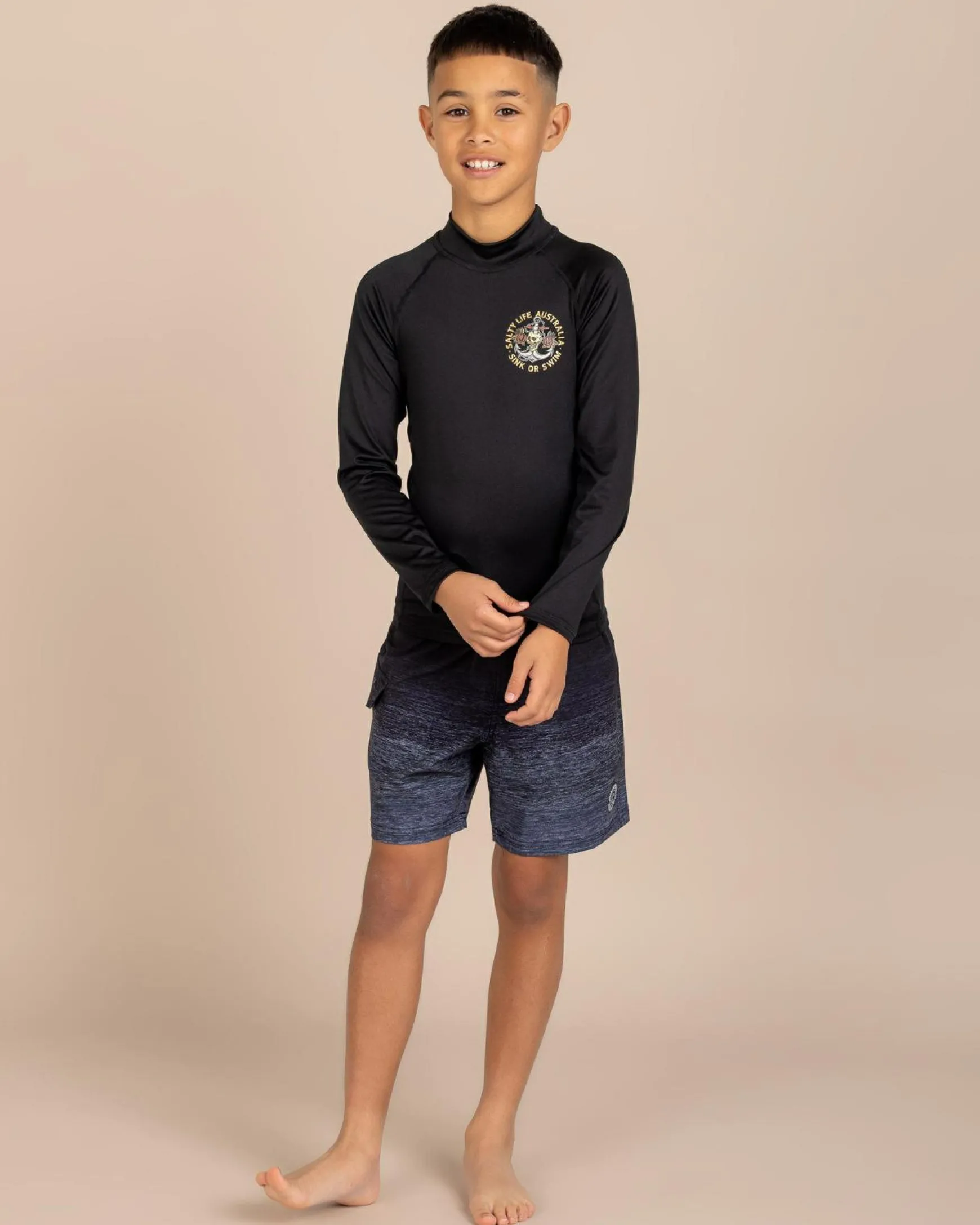 Sink Or Swim Long Sleeve Rash Vest