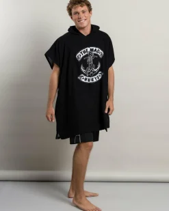 Skull Anchor Hooded Beach Towel