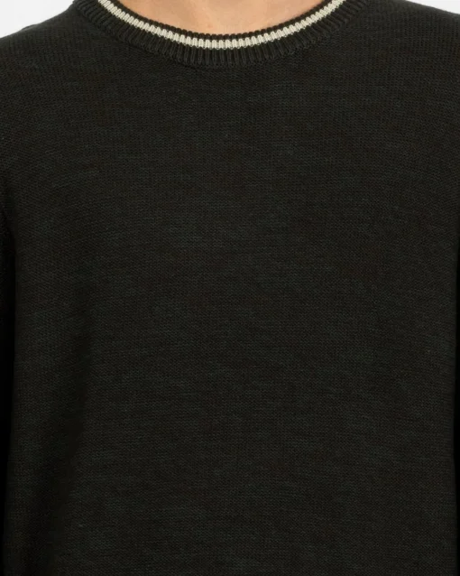 Skyliner Tipped Crew Knit Jumper