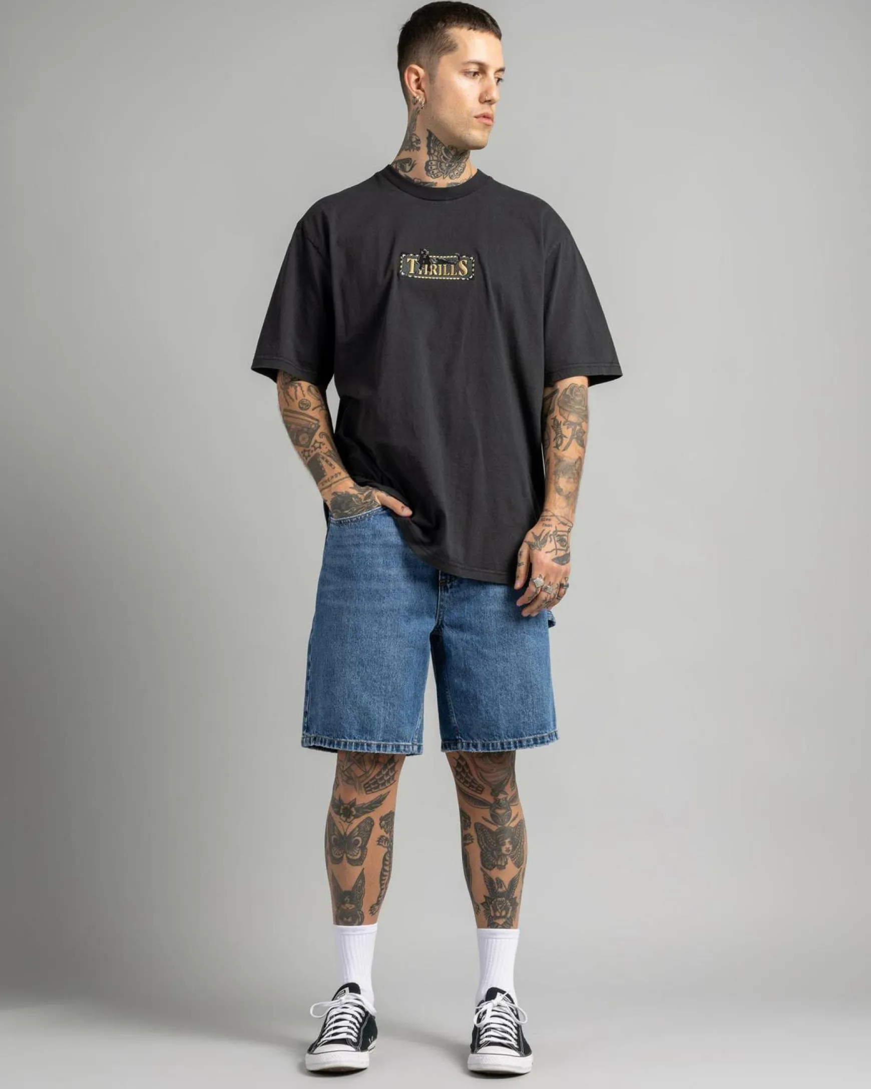 Slacker Denim Shorts