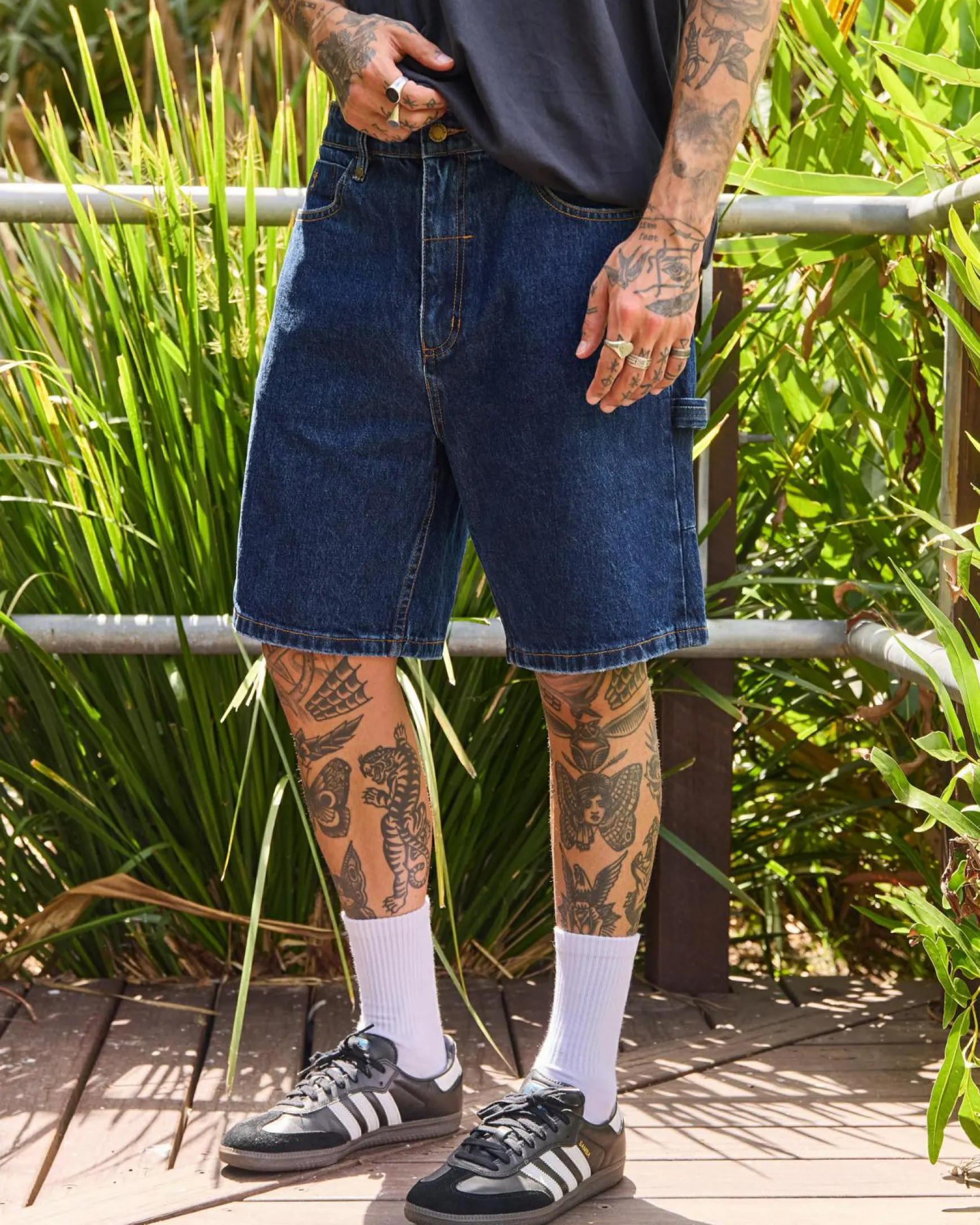 Slacker Denim Shorts