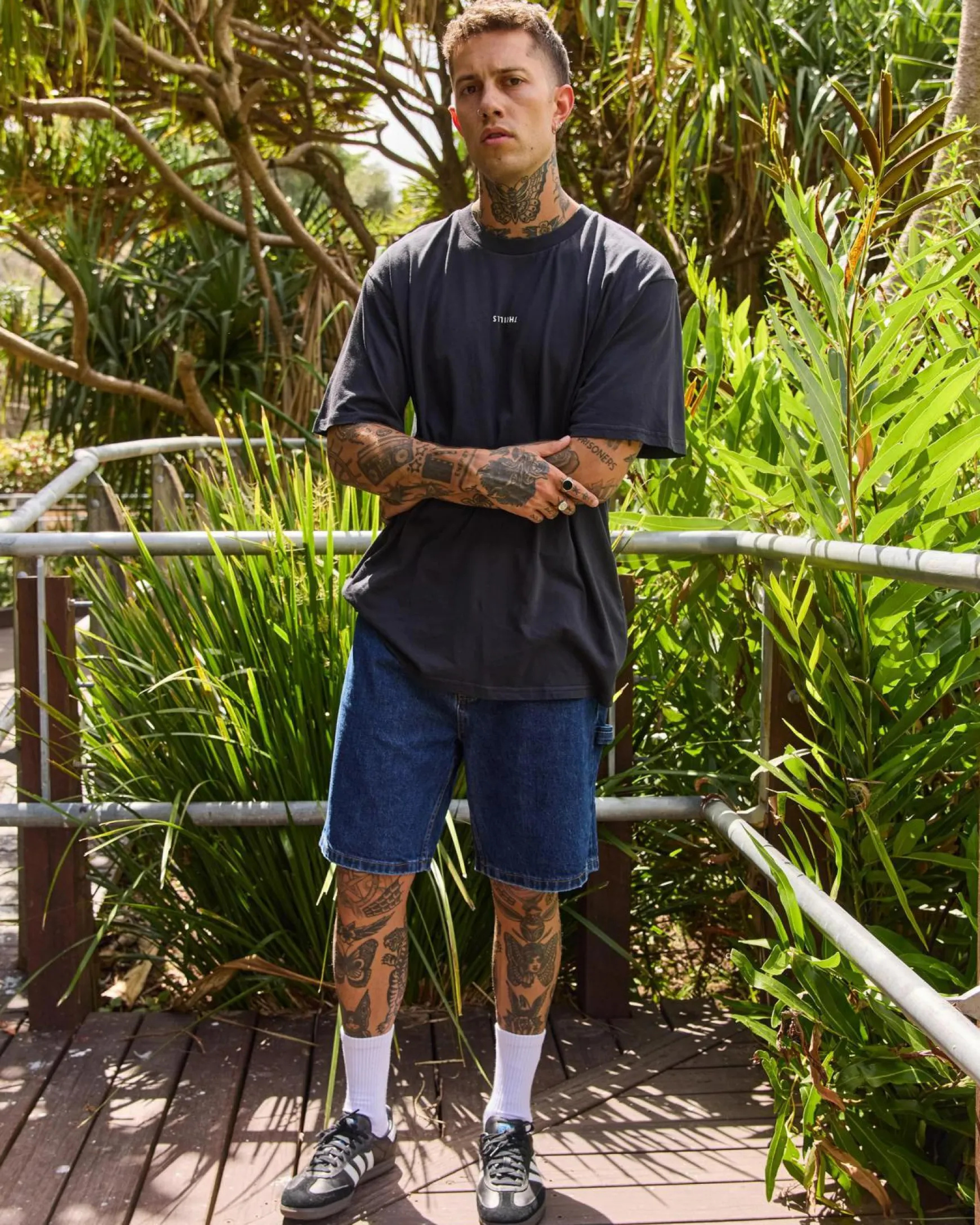 Slacker Denim Shorts