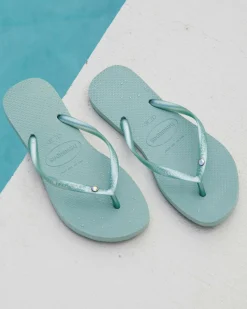 Slim Crystal Thongs