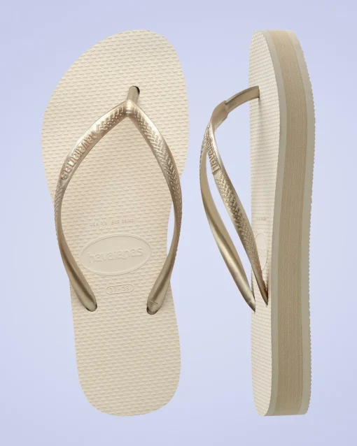 Slim Flatform Thongs