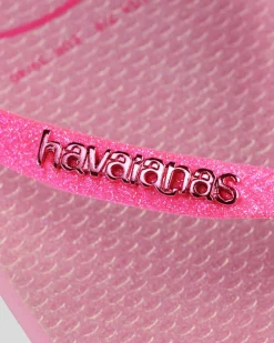 Slim Glitter Iridescent Thongs