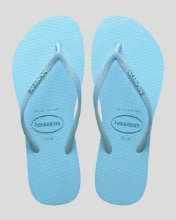 Slim Glitter Iridescent Thongs