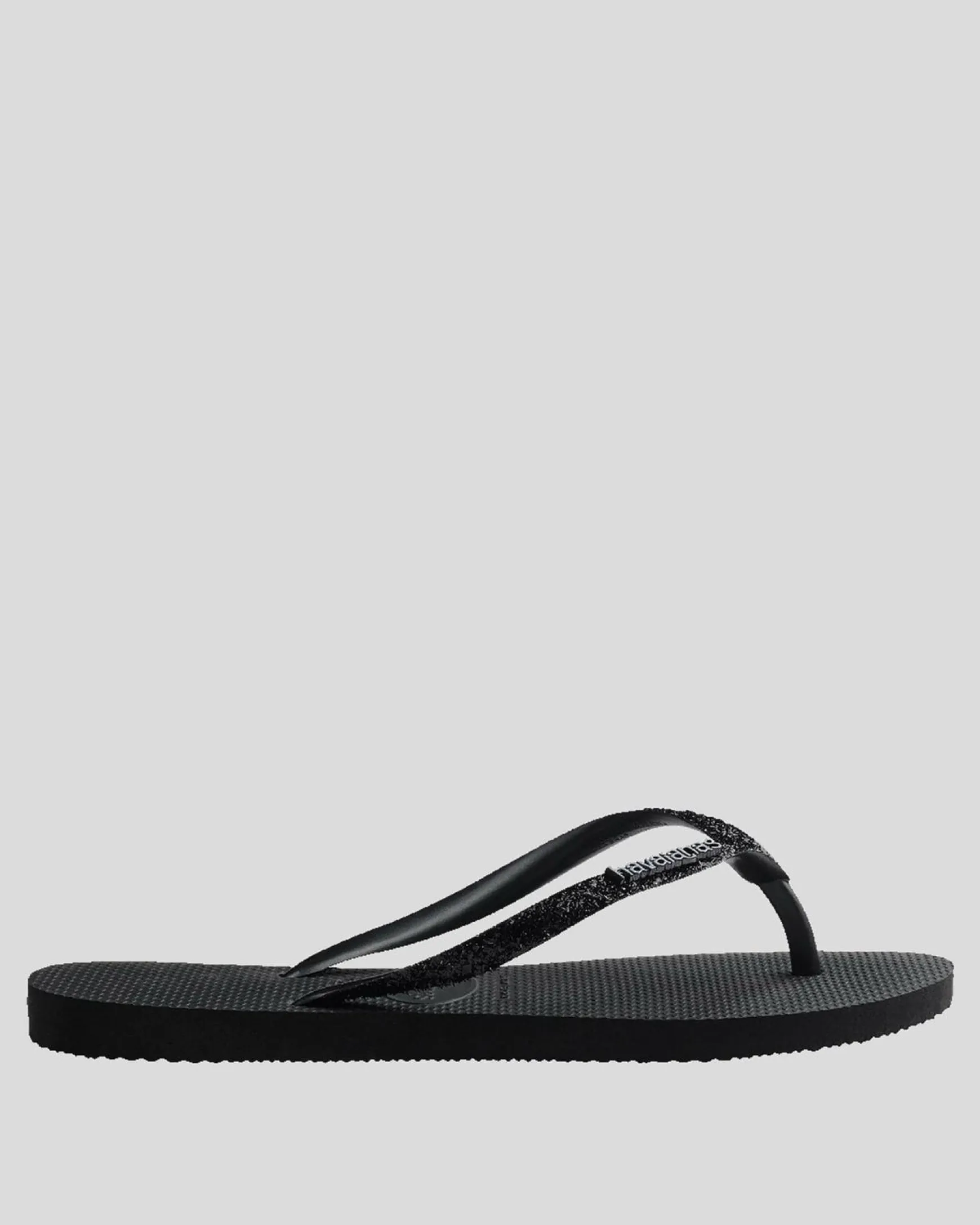 Slim Metal Logo Glitter II Thongs