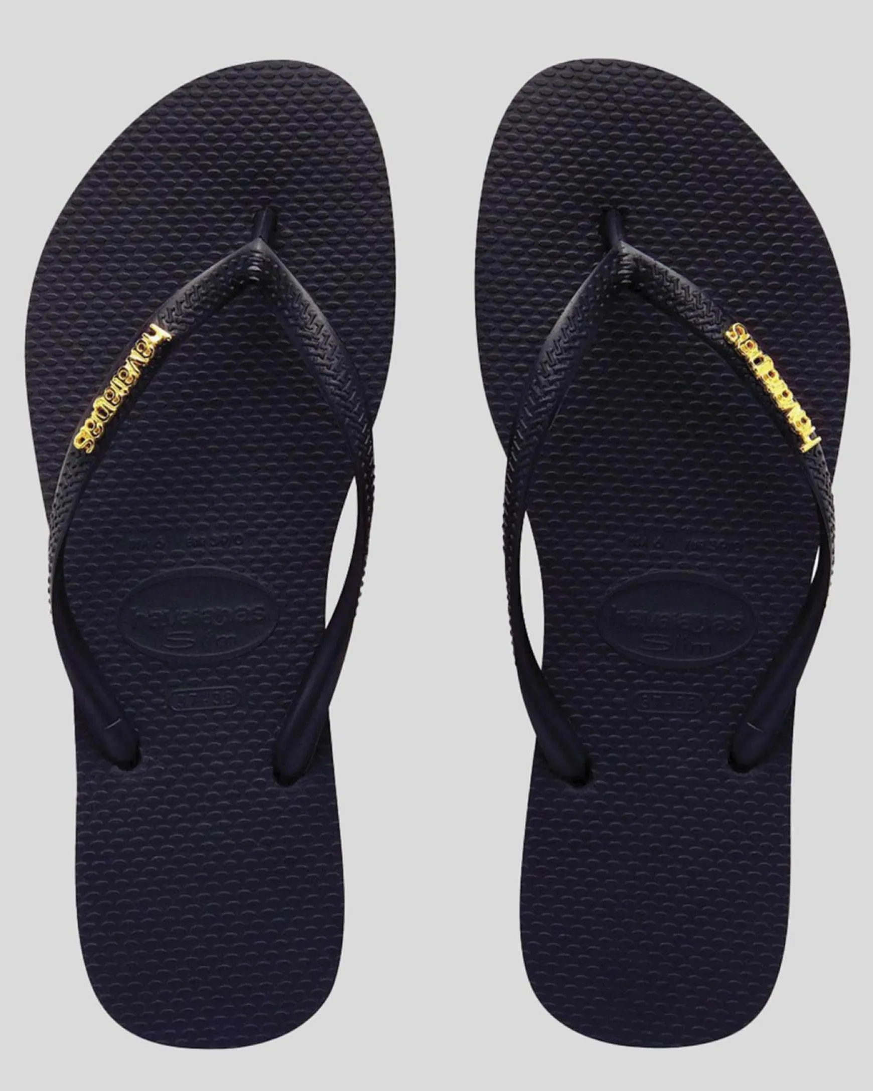 Slim Metal Thongs