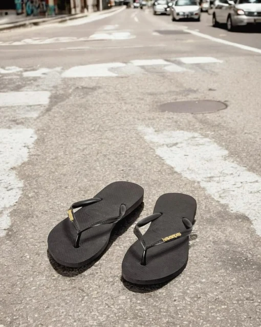 Slim Metal Thongs