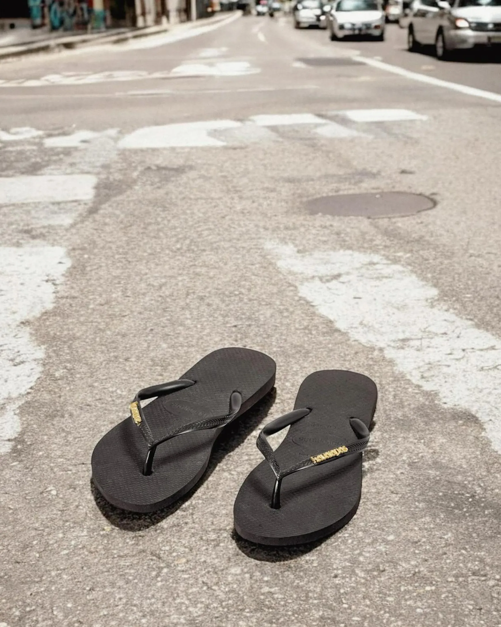 Slim Metal Thongs