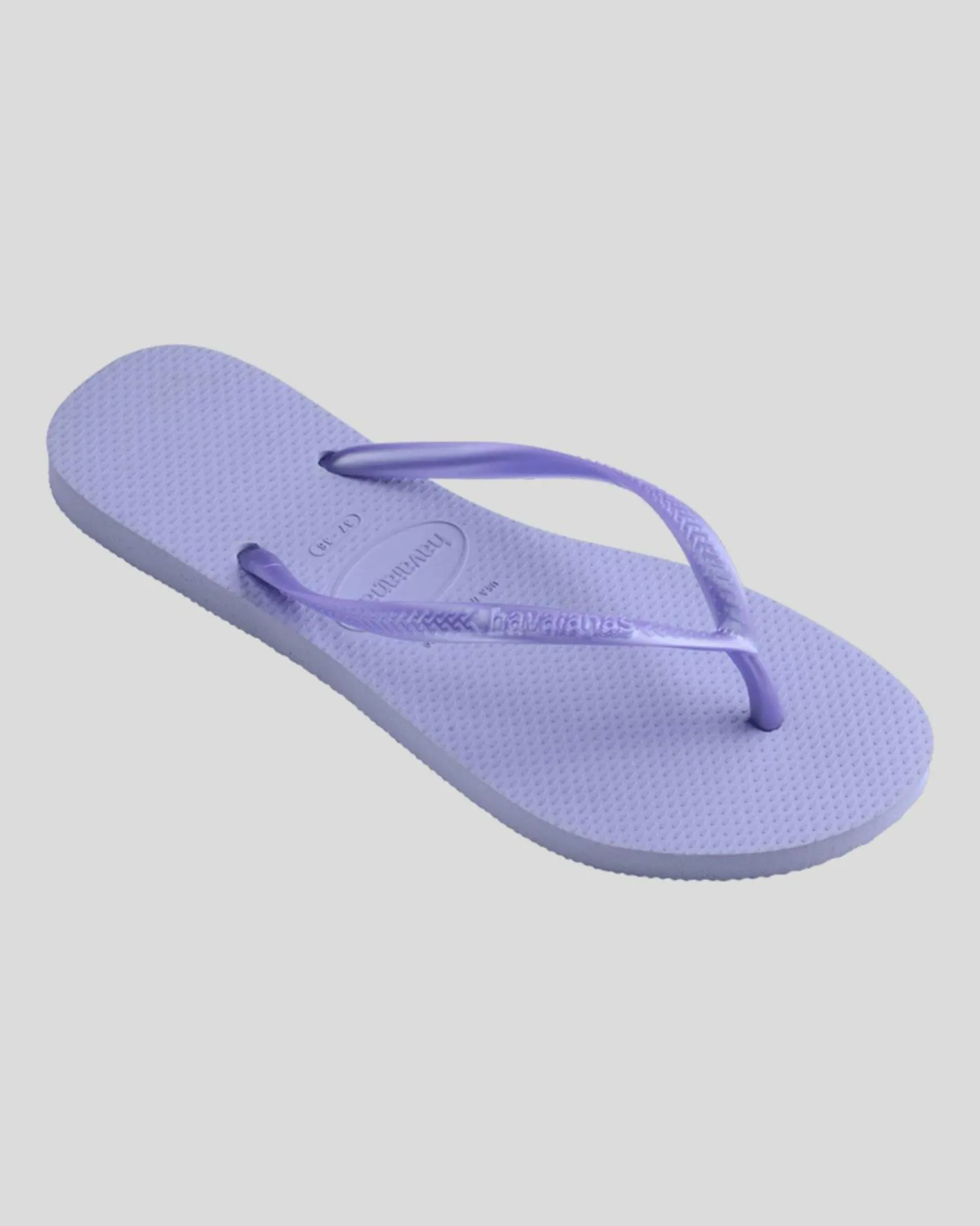 Slim Metallic Thongs